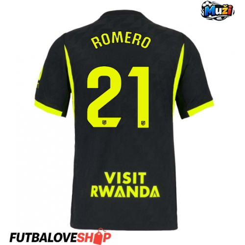 Dres Atletico Madrid Cristian Romero #21 Preč 2026-27 Krátky Rukáv